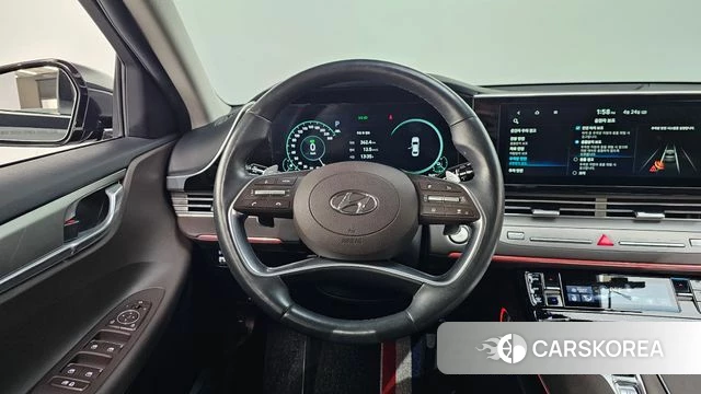 Hyundai The New Grandeur IG Hybrid 2020 Черный из Кореи, фото 3