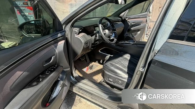 Hyundai Tucson Hybrid (NX4) 2021 Серый из Кореи, фото 3