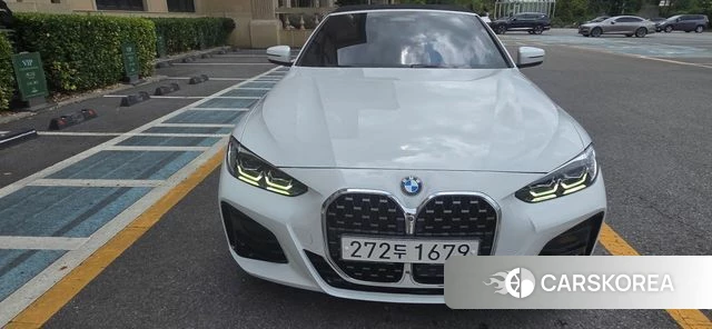 BMW 4 Series (G22) 2021 Белый из Кореи, фото 3