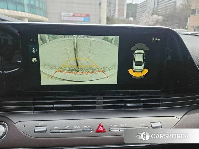 Hyundai The New Grandeur IG Hybrid 2021 Белый из Кореи, фото 3