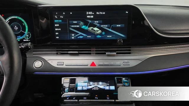 Hyundai The New Grandeur IG Hybrid 2022 Черный из Кореи, фото 3