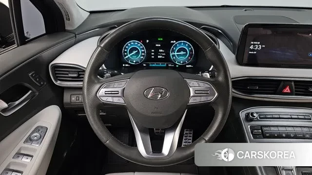 Hyundai The New Santa Fe 2023 Черный из Кореи, фото 3