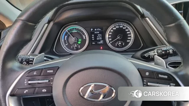 Hyundai Sonata Hybrid (DN8) 2020 Белый из Кореи, фото 3