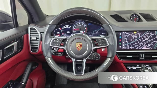 Porsche Cayenne (PO536) 2022 Черный из Кореи, фото 3