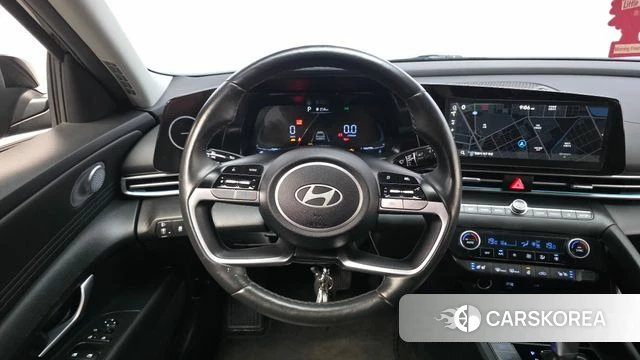 Hyundai The New Avante (CN7) 2023 Черный из Кореи, фото 3
