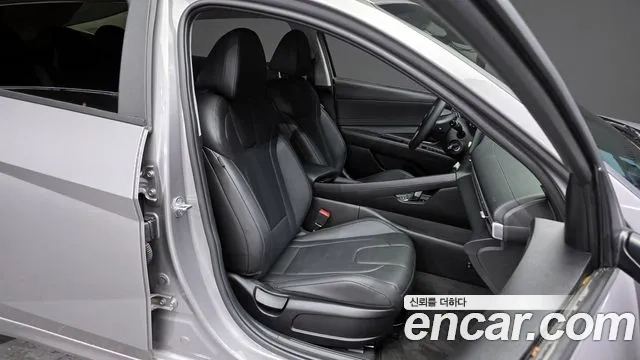 Hyundai Avante Hybrid (CN7) 2021 Серебряный из Кореи, фото 3