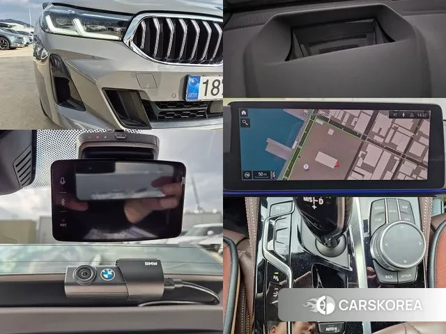 BMW 6 Series GT (G32) 2022 Серебристо-серый из Кореи, фото 3