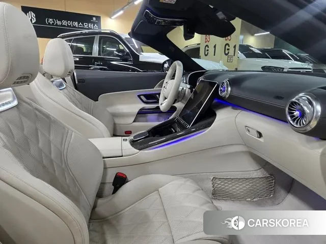 Mercedes-Benz SL-Class R232 2024 Небесно-голубой из Кореи, фото 3