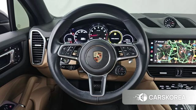 Porsche Cayenne (PO536) 2023 Черный из Кореи, фото 3