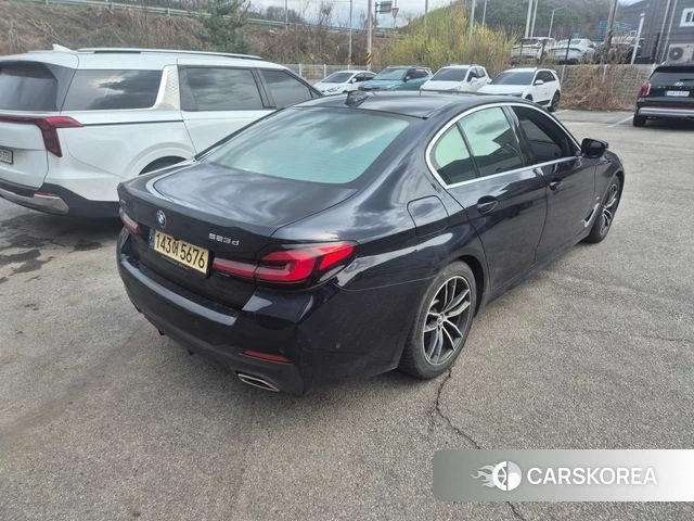 BMW 5 Series (G30) 2021 Черный из Кореи, фото 3