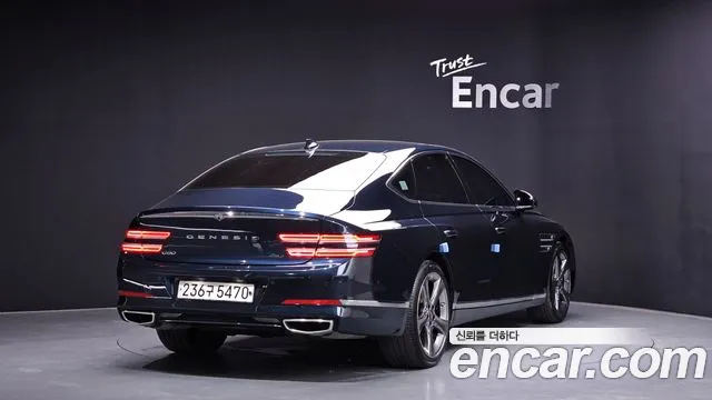 Genesis G80 (RG3) 2021 Синий из Кореи, фото 3