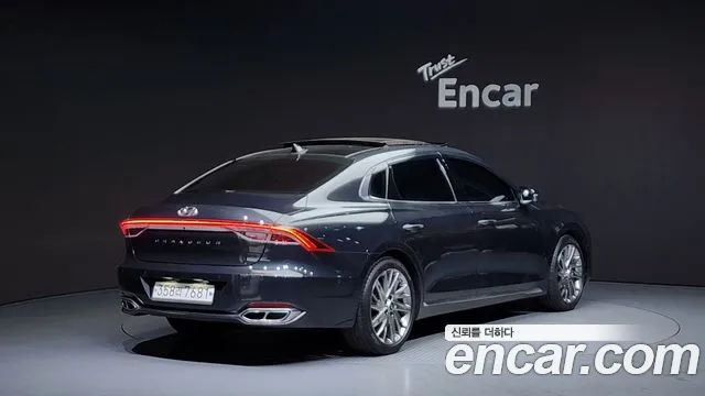 Hyundai The New Grandeur IG 2020 Черный из Кореи, фото 3