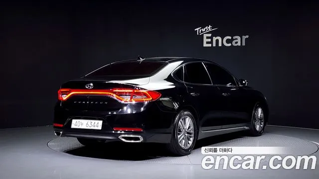 Hyundai Grandeur IG 2018 Черный из Кореи, фото 3
