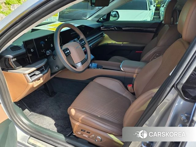 Hyundai Grandeur Hybrid (GN7) 2023 Серебристо-серый из Кореи, фото 3