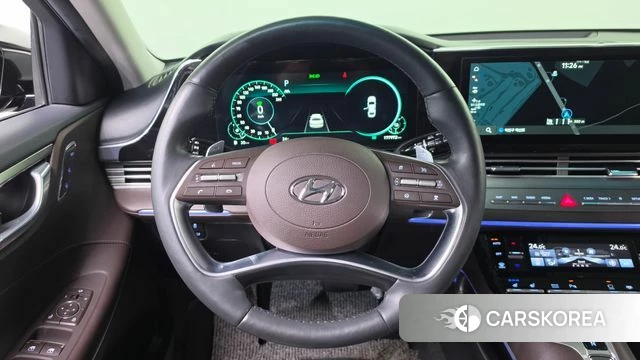 Hyundai The New Grandeur IG Hybrid 2020 Черный из Кореи, фото 3