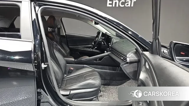 Hyundai Avante (CN7) 2021 Черный из Кореи, фото 3