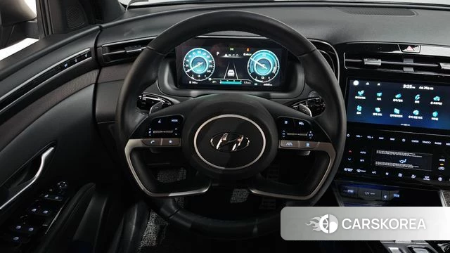 Hyundai Tucson Hybrid (NX4) 2021 Серый из Кореи, фото 3