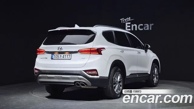 Hyundai Santa Fe TM 2019 Белый из Кореи, фото 3