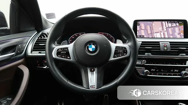 BMW X4 (G02) 2021 Синий из Кореи, фото 3