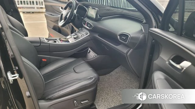 Hyundai The New Santa Fe 2023 Черный из Кореи, фото 3