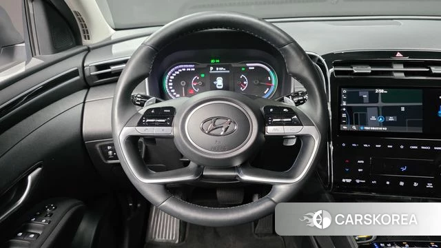 Hyundai Tucson Hybrid (NX4) 2021 Белый из Кореи, фото 3