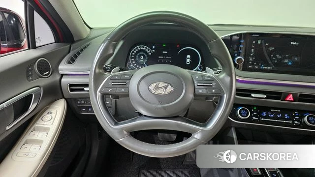 Hyundai Sonata (DN8) 2019 Красный из Кореи, фото 3