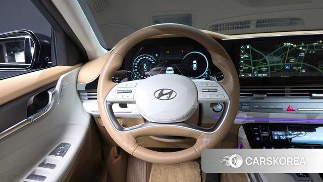 Hyundai The New Grandeur IG Hybrid 2020 Серый из Кореи, фото 3