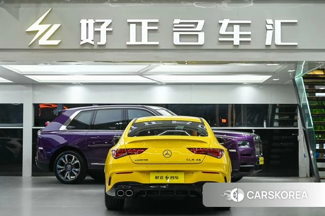 Mercedes-Benz CLA AMG 2022 Желтый из Китая, фото 3