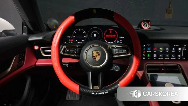 Porsche Taycan 2021 Серебристо-серый из Кореи, фото 3