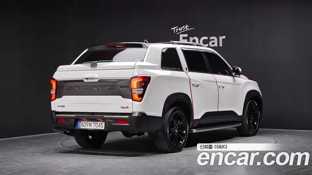 Ssangyong The New Rexton Sport 2022 Белый из Кореи, фото 3