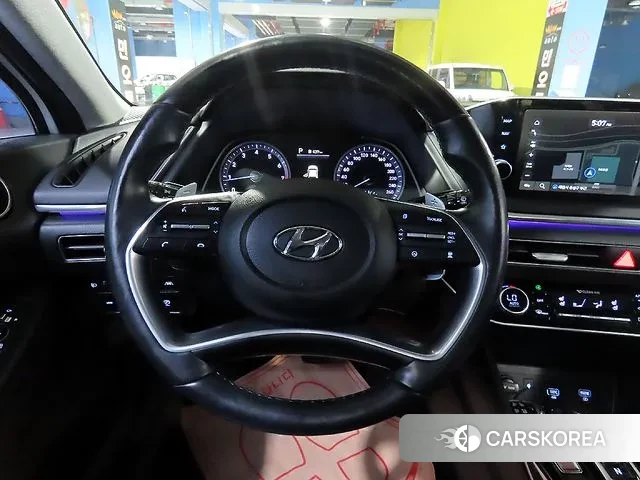 Hyundai Sonata (DN8) 2021 Белый из Кореи, фото 3