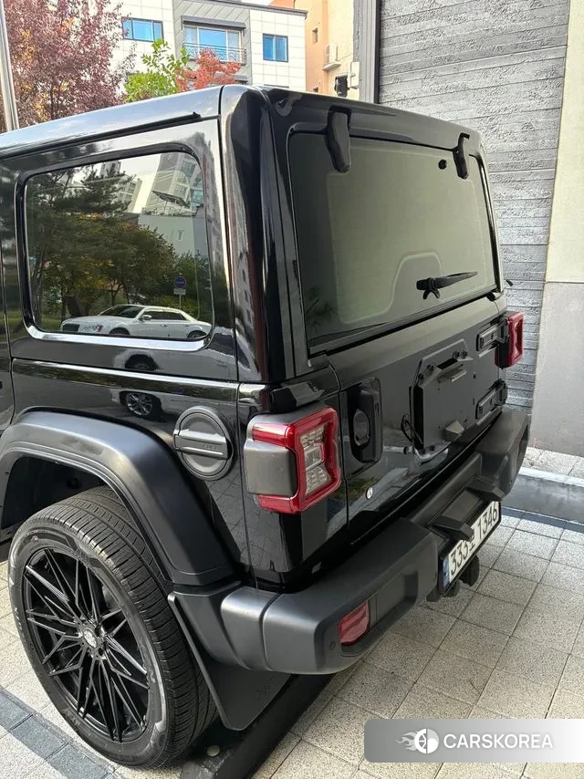 Jeep Wrangler (JL) 2020 Черный из Кореи, фото 3