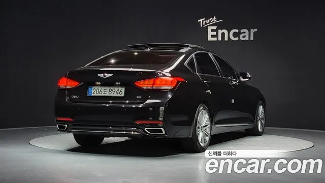 Genesis G80 2018 Черный из Кореи, фото 3