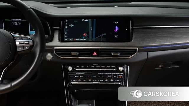 Kia K7 Premier Hybrid 2021 Черный из Кореи, фото 3