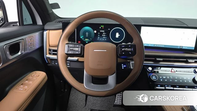 Hyundai Santa Fe (MX5) 2025 Белый из Кореи, фото 3