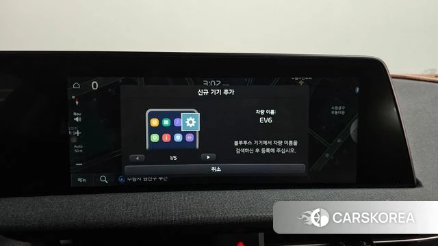 Kia EV6 2022 Черный из Кореи, фото 3