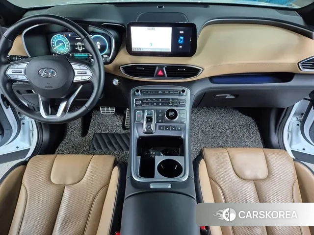 Hyundai The New Santa Fe 2021 Белый из Кореи, фото 3