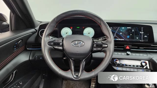 Hyundai Avante (CN7) 2021 Синий из Кореи, фото 3