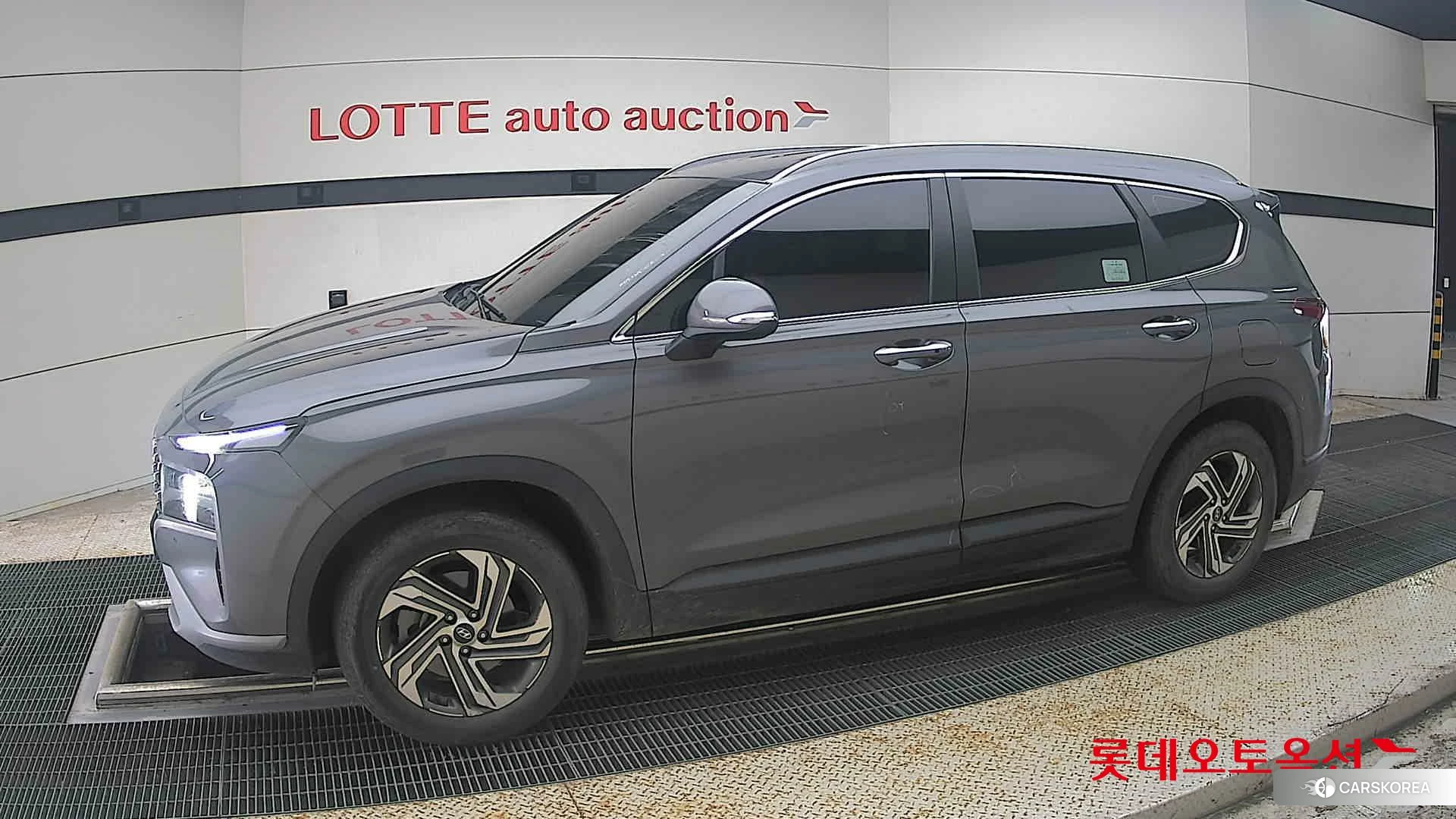 Hyundai Santa Fe 2022 Magnetic Grey Metallic из Кореи, фото 3