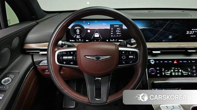 Genesis GV80 2023 Темно-зеленый из Кореи, фото 3