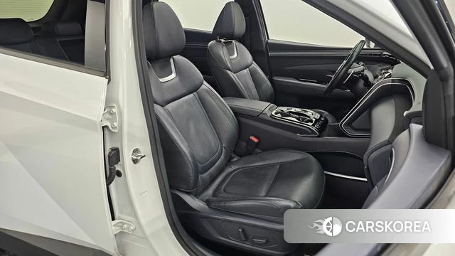 Hyundai Tucson Hybrid (NX4) 2020 Белый из Кореи, фото 3