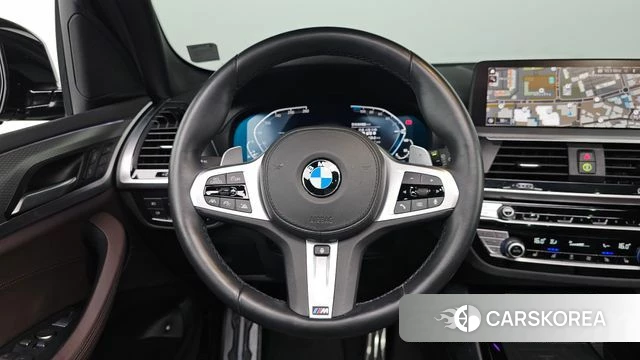 BMW X3 (G01) 2021 Черный из Кореи, фото 3