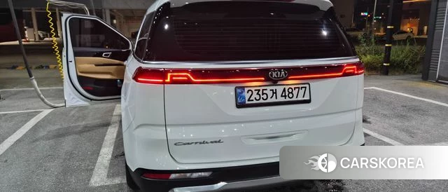 Kia Carnival 4th generation 2021 Белый из Кореи, фото 3