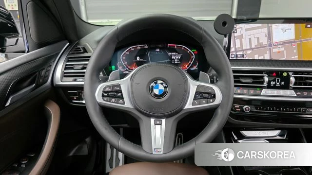 BMW X3 (G01) 2022 Черный из Кореи, фото 3