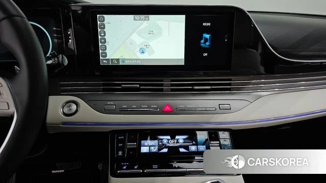 Hyundai The New Grandeur IG Hybrid 2022 Черный из Кореи, фото 3