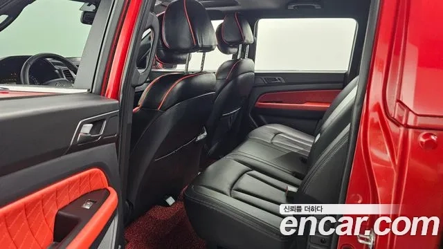 Ssangyong The New Rexton Sports Cannes 2021 Красный из Кореи, фото 3