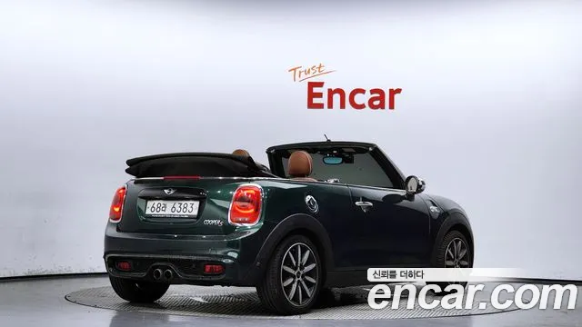 Mini Cooper S Convertible 2018 Светло-зеленый из Кореи, фото 3