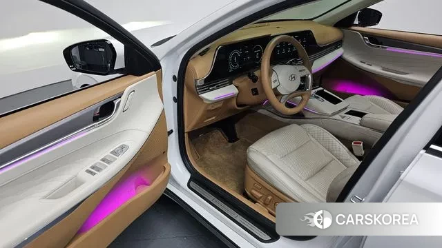 Hyundai The New Grandeur IG Hybrid 2020 Белый из Кореи, фото 3