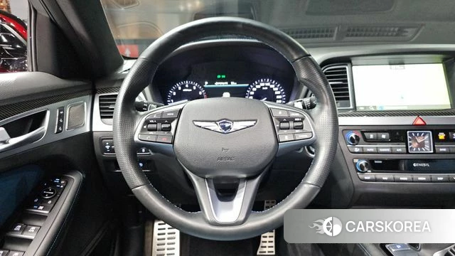 Genesis G80 2018 Красный из Кореи, фото 3