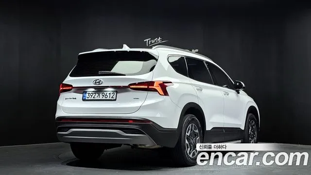 Hyundai The New Santa Fe 2023 Белый из Кореи, фото 3
